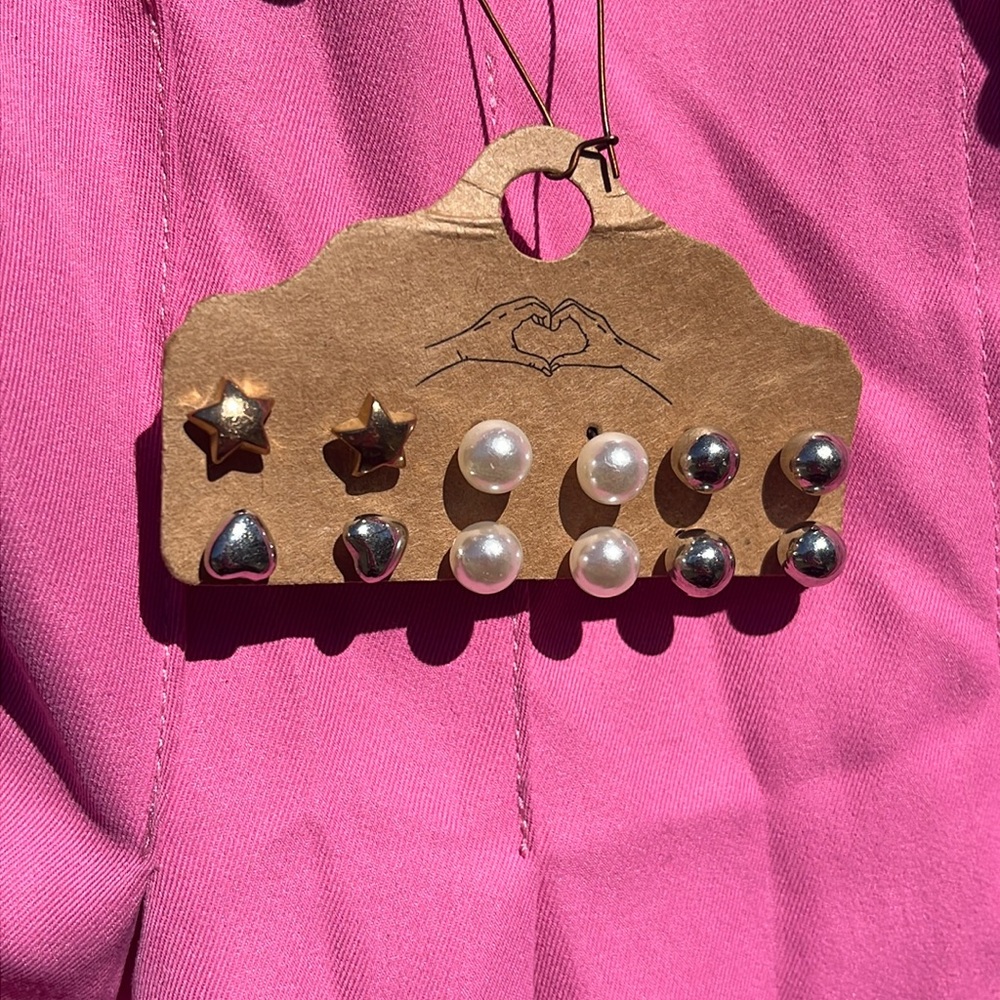 6 Pack Earrings